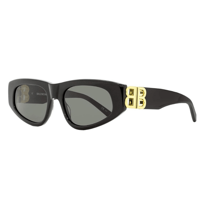 Óculos de Sol Balenciaga BB0095S 001 Preto Gatinho Feminino