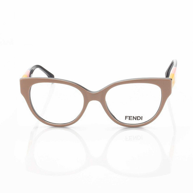 Armação de Grau Fendi FD3260 C9 Nude e Amarelo