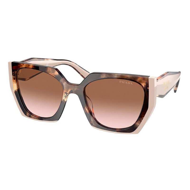 Óculos de Sol Prada SPR15W 01R-0A6 54 Tartaruga Marrom