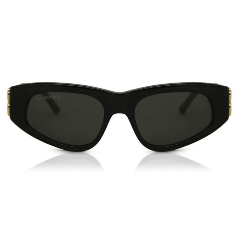 Óculos de Sol Balenciaga BB0095S 001 Preto Gatinho Feminino