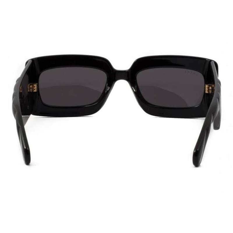 Óculos de Sol Gucci GG0811S 001 Preto Feminino Retangular