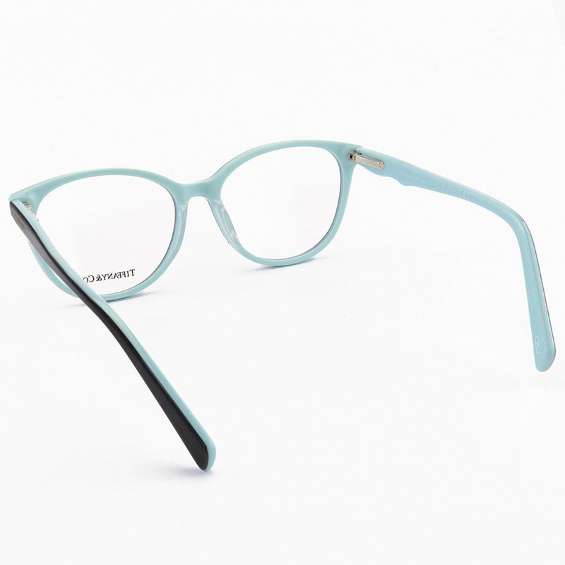 Armação de Grau Tiffany TF2175 C3 Oval Preta e Azul