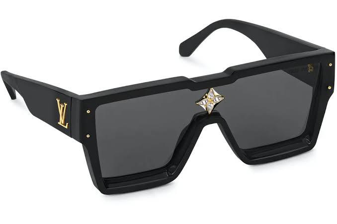 Óculos de Sol Louis Vuitton Cyclone Z1485E Preto Quadrado